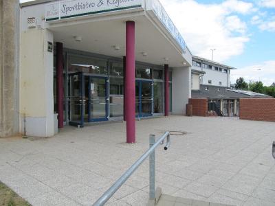 Eingang Turnhalle
