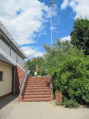 Weg zum Sportplatz